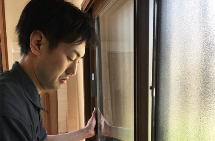 内窓の取り付け