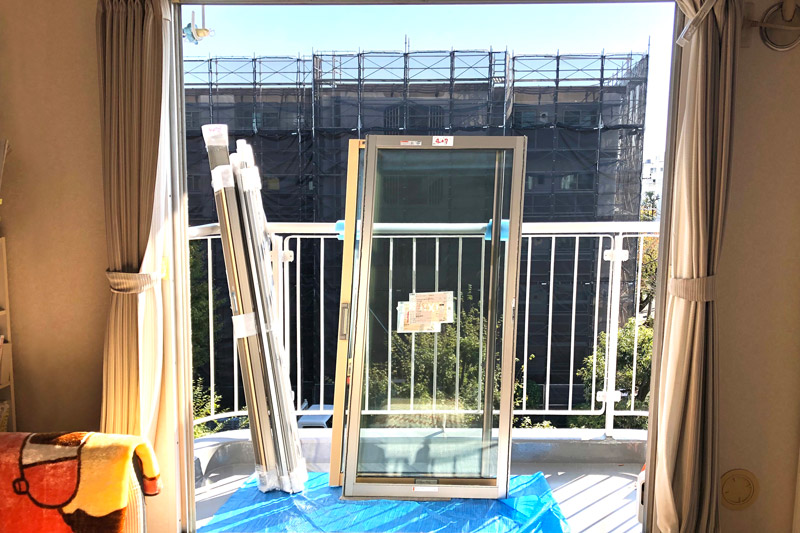 マンションの窓交換