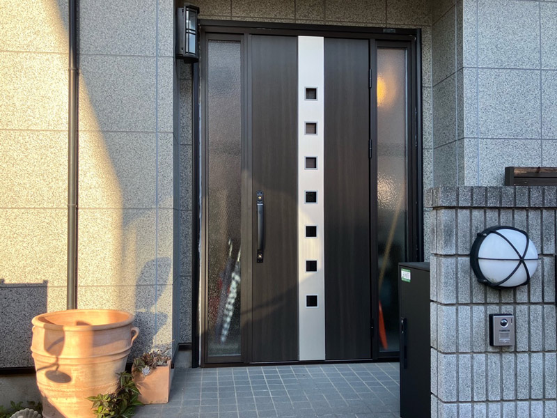 リフォーム後の玄関